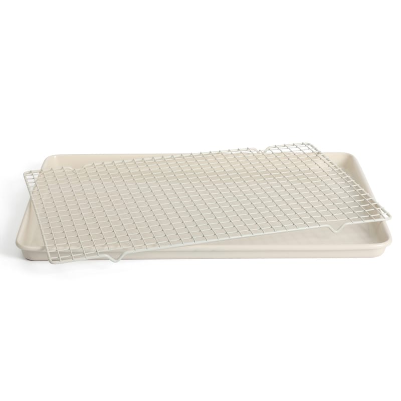 Martha Stewart Gallen 10 Piece Baking Pans Ceramic PFA Free Non Toxic Non Stick Bakeware Set