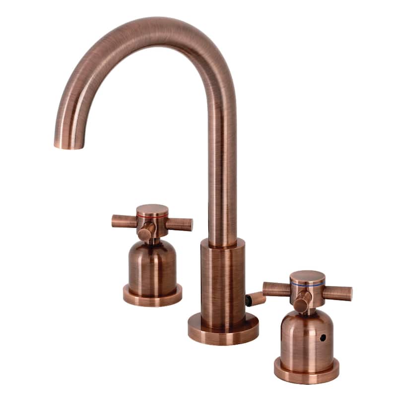 Kingston Brass Concord 1.2 GPM Deck Mounted Widespread Bathroom Faucet