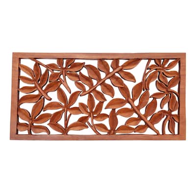 Novica Handmade Lovely Canopy Wood Relief Panel