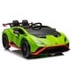 preview thumbnail 63 of 78, 24V Lamborghini Ride-On Car for Kids with Remote Control, USB, & LED Lights