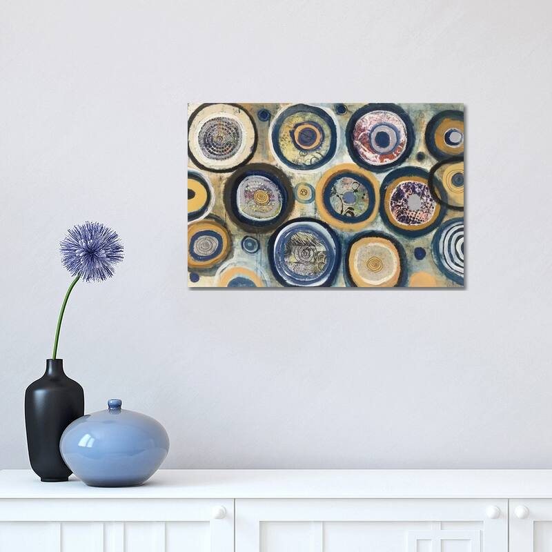 iCanvas "Circle Song" by Cheryl Warrick Canvas Print - 12x18x1.5