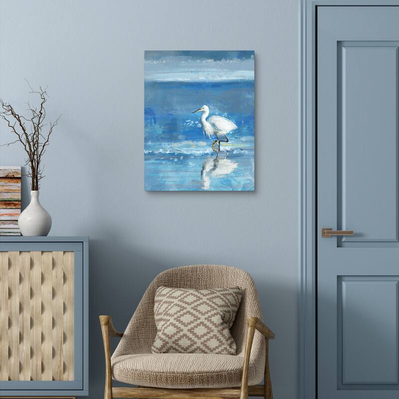 Coastal Reflection by Studio Arts Canvas Art Print