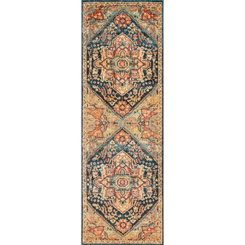 Nuloom Tabetha Tribal Medallion Area Rug