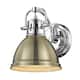 Option Chrome with Aged Brass