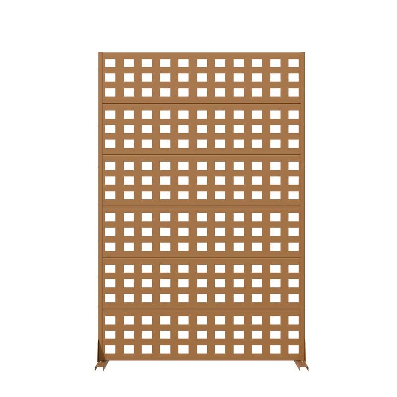 Outdoor Rectangle Privacy Screens Metal Screen Fence Panel