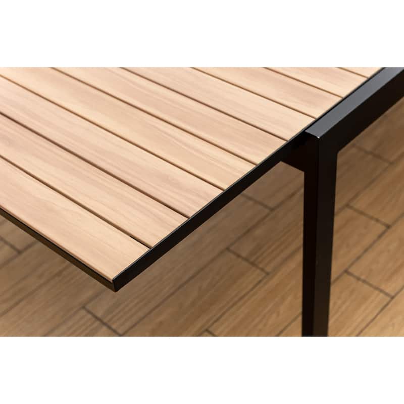 Amazonia Extendable Secthue Aluminum Outdoor Patio Dining Table