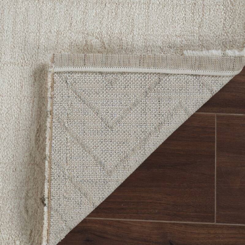 Betab Distressed Abstract Modern Stain Resistant Woven Durable Area Rug By HomeRoots