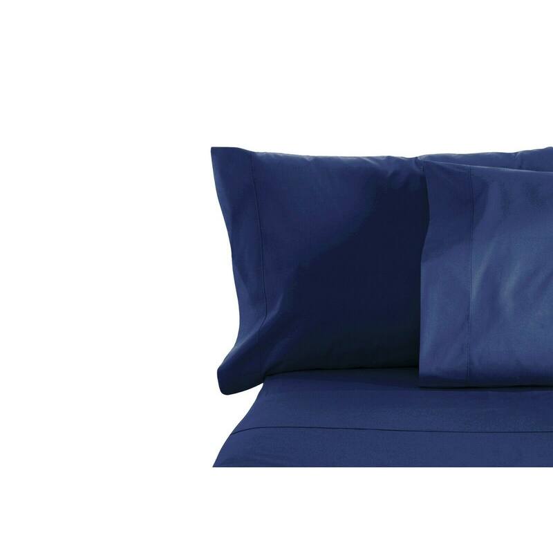 6 Piece 1800 Series Extra Soft 4 Pillowcases Sheet Deep Pocket Cool - Royal Blue - King/California King