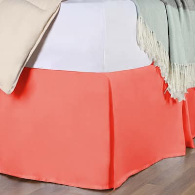 Superior 300 Thread Count Solid Combed Cotton Drop Bedskirt