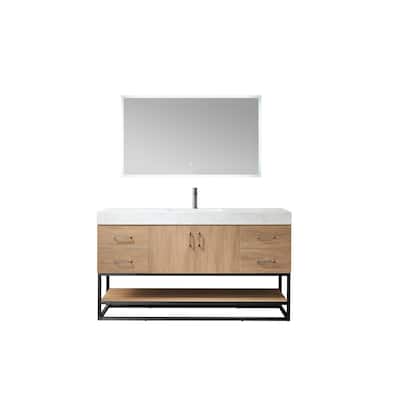 Miseno MV789060BS Alistair 60" Free Standing Single Basin Vanity Set