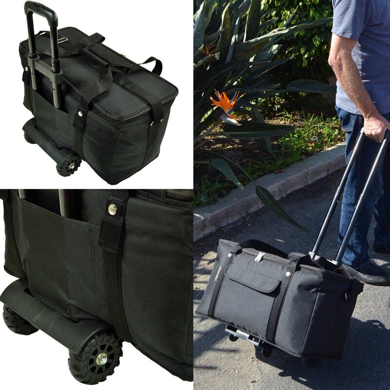 Purdue Boilermakers Collapsible Cooler on Wheels 64 Can