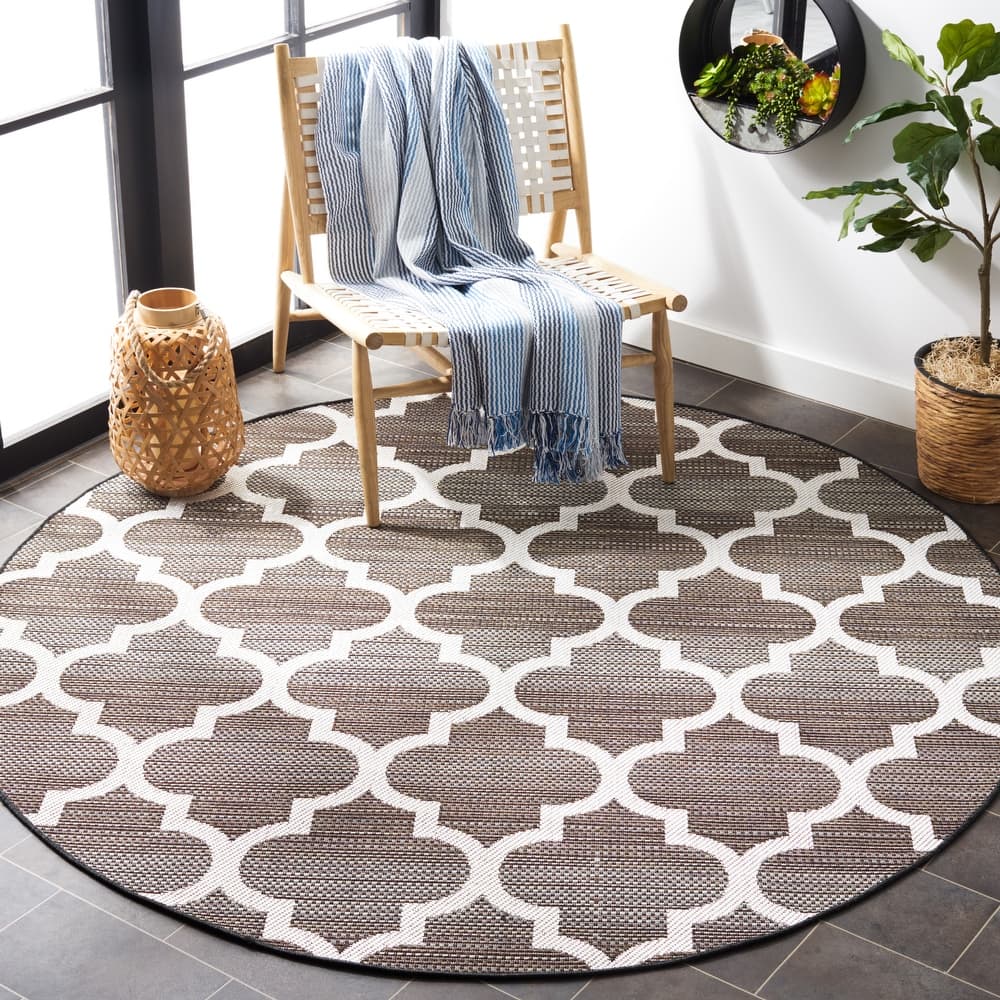 SAFAVIEH Havana Quirien Trellis Indoor/ Outdoor Waterproof Rug