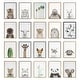 preview thumbnail 4 of 9, Kate and Laurel Sylvie Highland Cow 2 Framed Canvas by Simon Te of Tai Prints