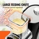 preview thumbnail 11 of 12, VEVOR Electric Grater Salad Maker Electric Vegetable Slicer Shredder Chopper for Fruits Food Cutter for Vegetables and Cheeses