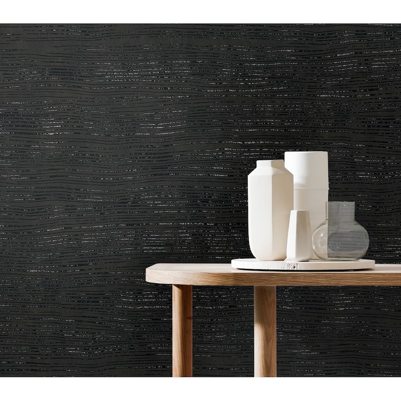 Seabrook Designs Livello Geometric Non-Woven Unpasted Wallpaper
