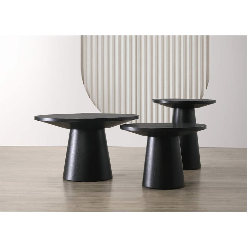 3-Piece Coffee Table, End Table, Console Table Set