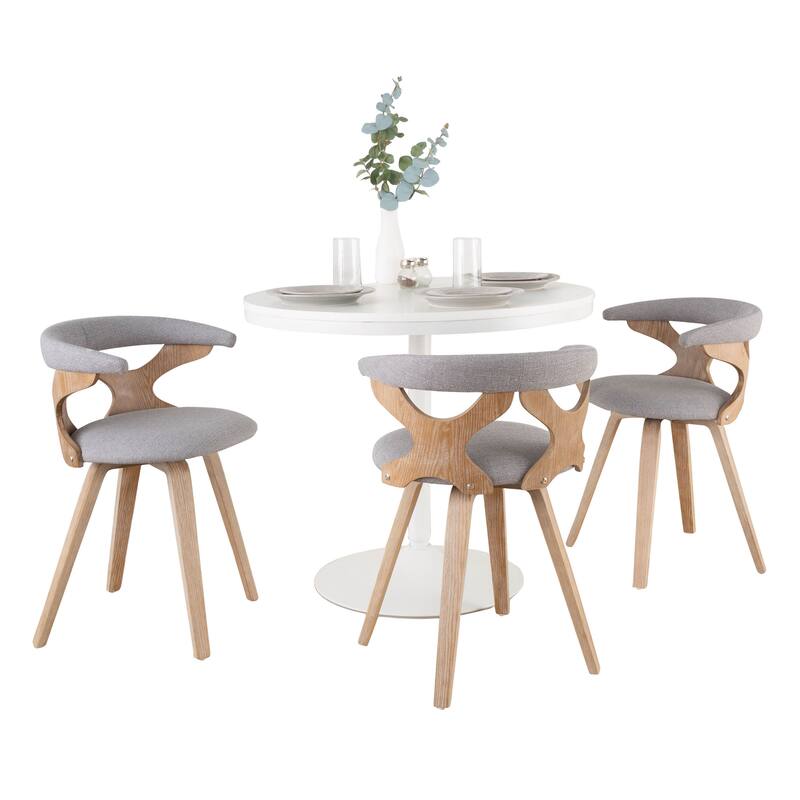 Porch & Den Goddard-Viby 4-Piece Round Dining Set