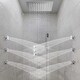 preview thumbnail 28 of 35, 12" Wall Mount LED Rainfall 3 Way Thermostatic Shower Faucets Sets with 6 Body Jets