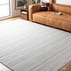 preview thumbnail 5 of 34, SAFAVIEH Handmade Kilim Bernd Wool Fringe Rug 8' x 10' - Ivory/Grey - Rectangle