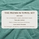 preview thumbnail 6 of 174, Linery & Co. Luxury Cotton Textured Bath Towel.