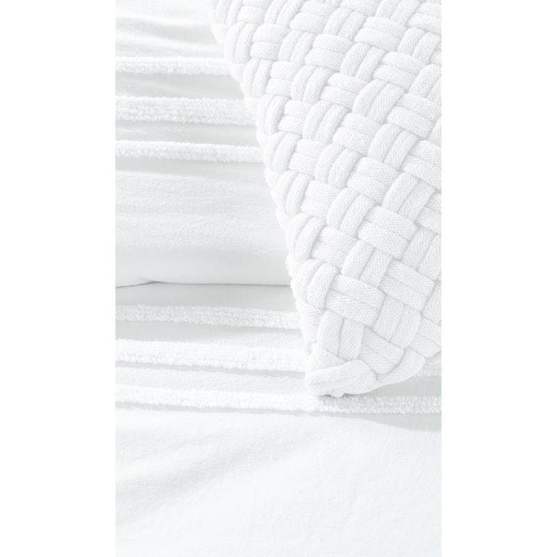 DKNY Chenille Stripe 3-pc Comforter Set