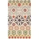 preview thumbnail 17 of 17, SAFAVIEH Handmade Wyndham Reinolde Modern Wool Rug 3' x 5' - Ivory/Multi - Rectangle