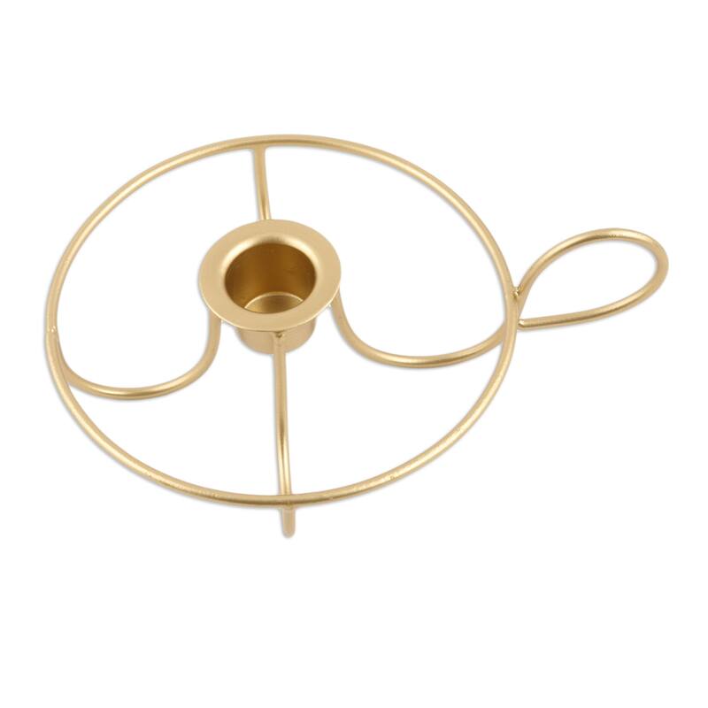 Novica Handmade Twisted Delight Iron Candle Holder