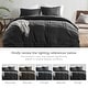 preview thumbnail 112 of 159, Chelsea Square Evans Pinch Pleated Soft Washed Boho Duvet Cover Set