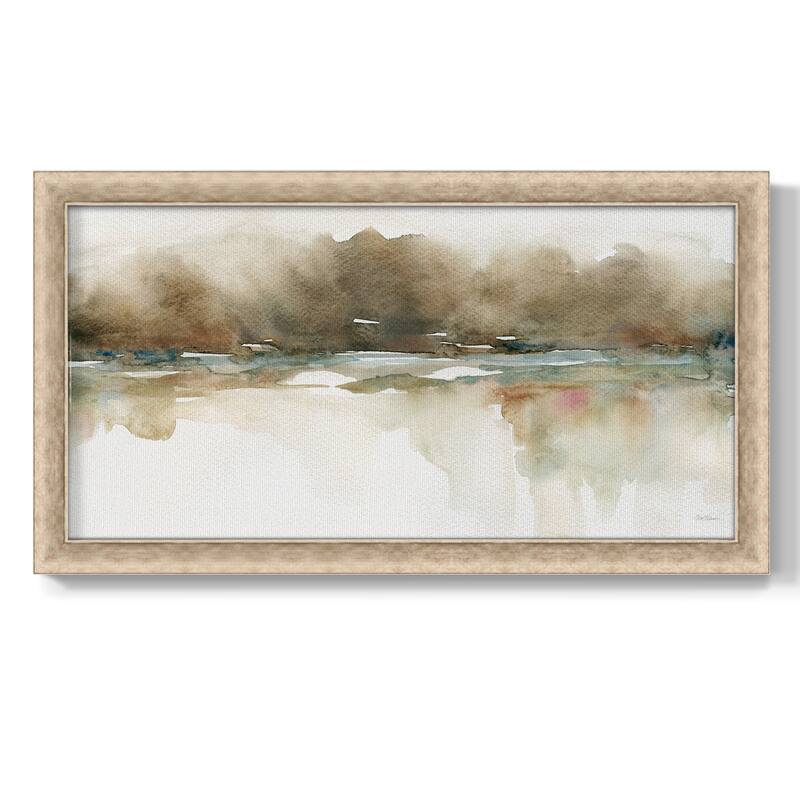 Softer Reflections Premium Framed Canvas- Ready to Hang