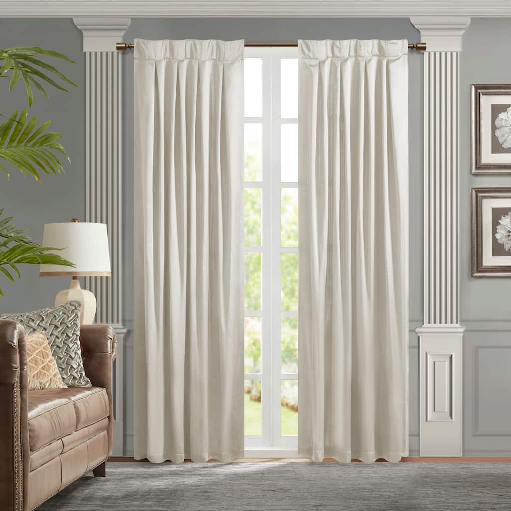 Croscill Avignon Pleat Curtain Panel with Tieback (Single)