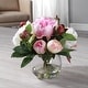 preview thumbnail 4 of 6, Uttermost Blaire Peony Bouquet