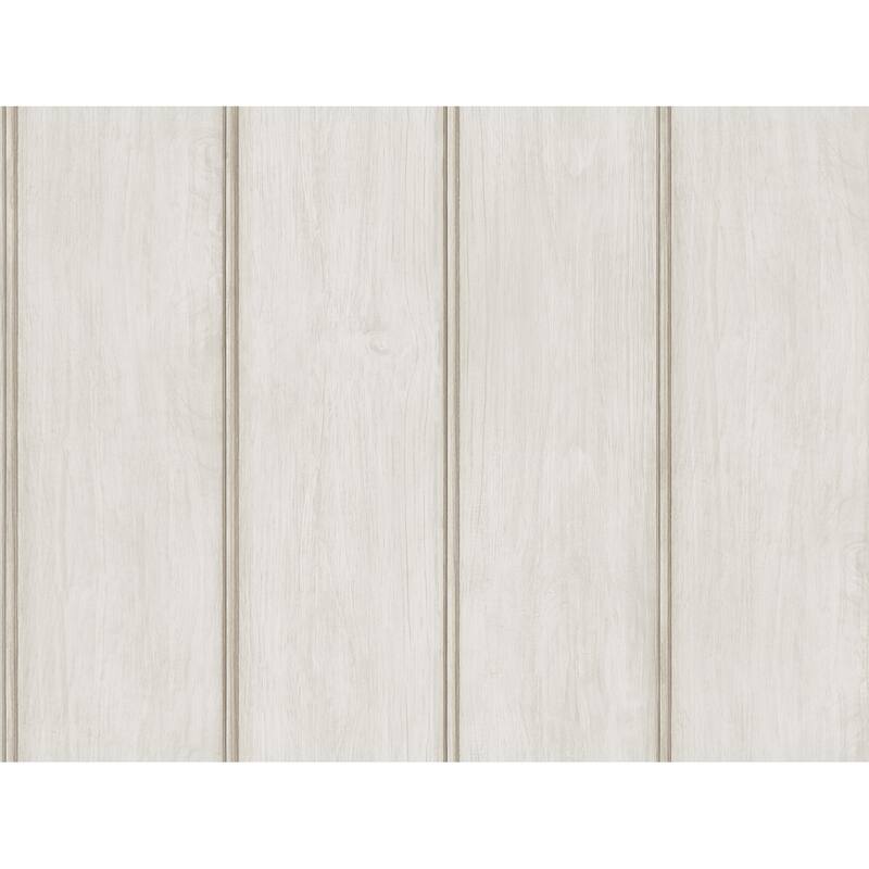 Zio and Sons Upstate Beardboard Timeless Grey Wood Wallpaper