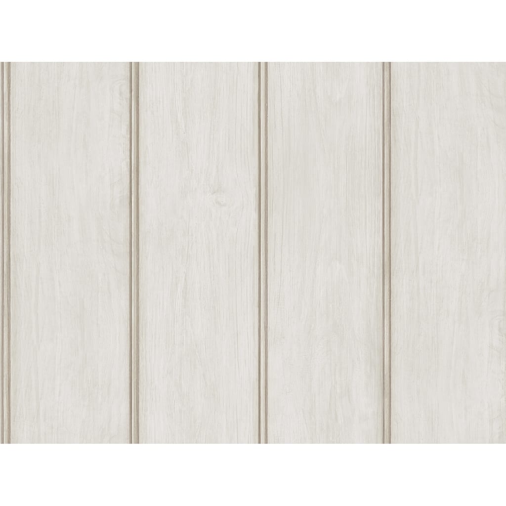 Zio and Sons Upstate Beardboard Timeless Grey Wood Wallpaper