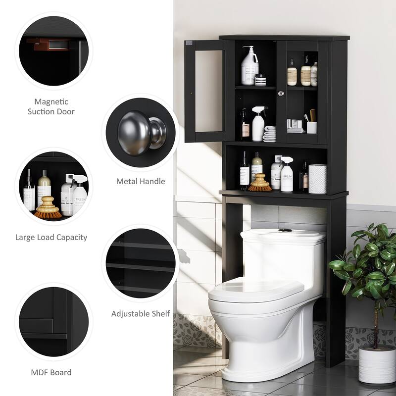 Futzca Over The Toilet Storage Cabinet