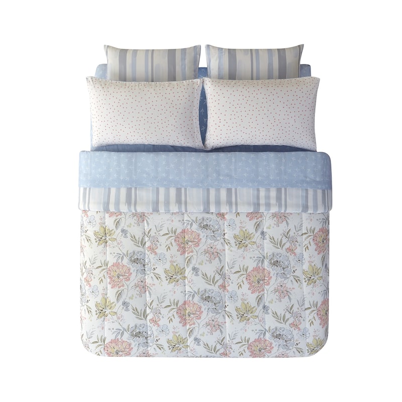 Eliana 7 Piece Mix & Match Bedding Set