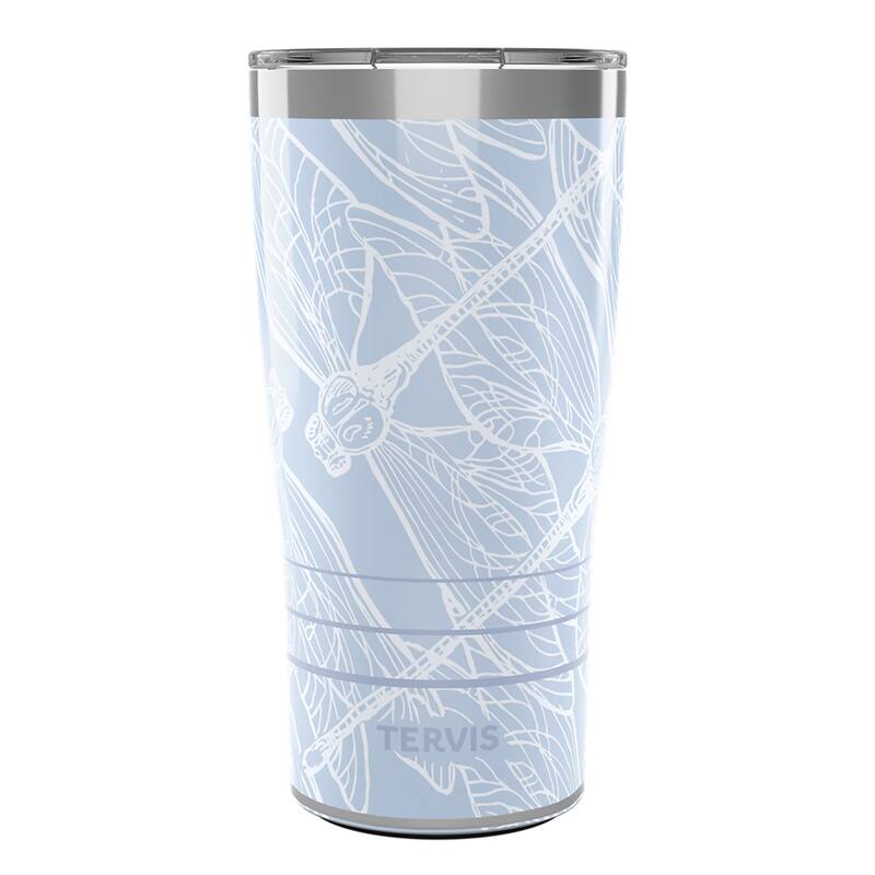Tervis Traveler Dragonfly Sky Triple Walled Insulated Travel Tumbler, Stainless Steel - 20oz
