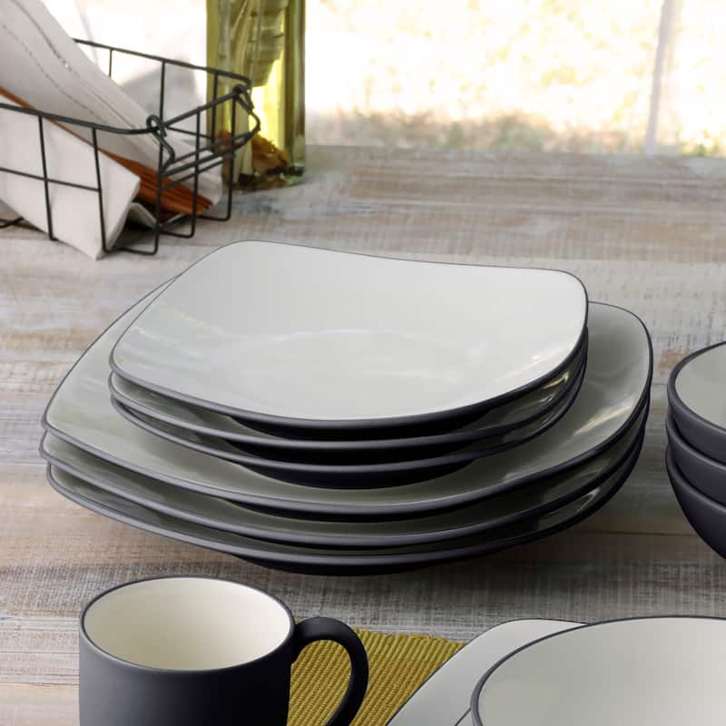 Noritake Colorwave Set Of 4 Square Dinner Plates, 10-3/4"