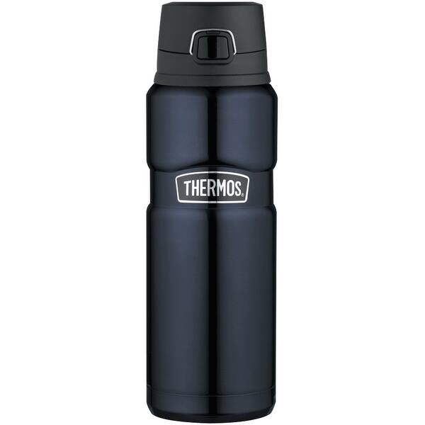 Thermos 24oz ss insulated beverage bottle midnight blue Bed Bath