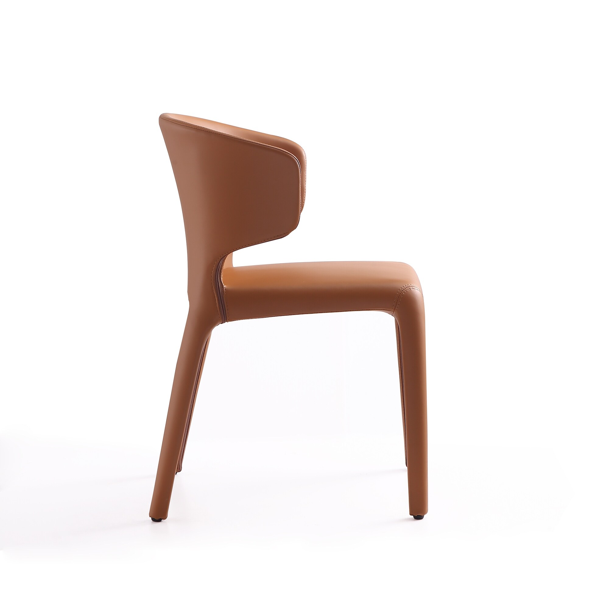 Carson Carrington Idloken Leather Upholstered Dining Chair - - Picture 18 of 20