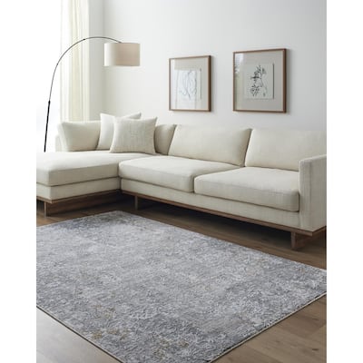 Field Mid-Century Modern Abstract Area Rug