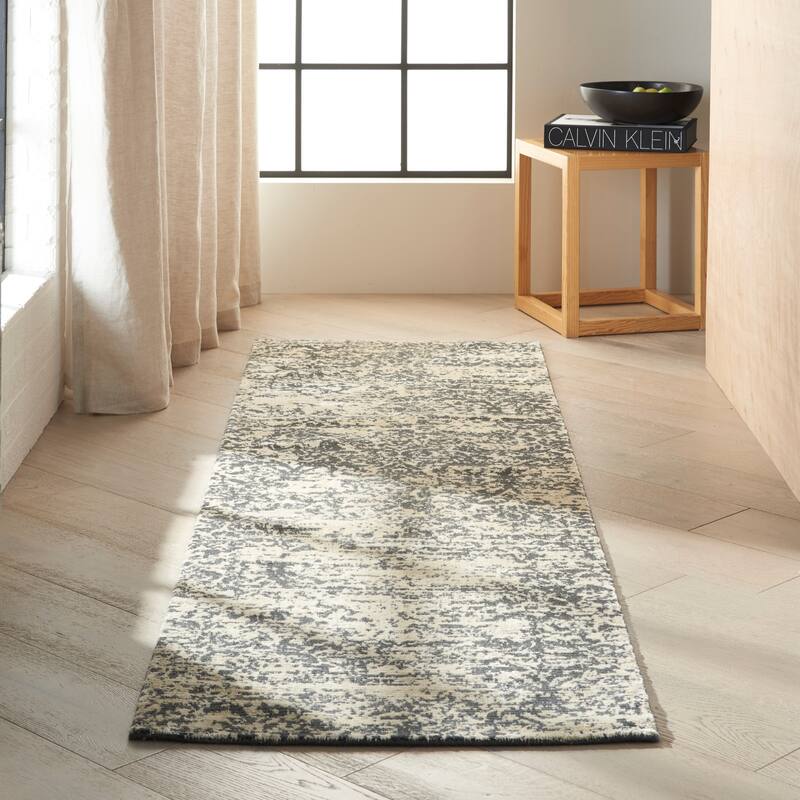 Calvin Klein Home Maya Contemporary Abstract Area Rug