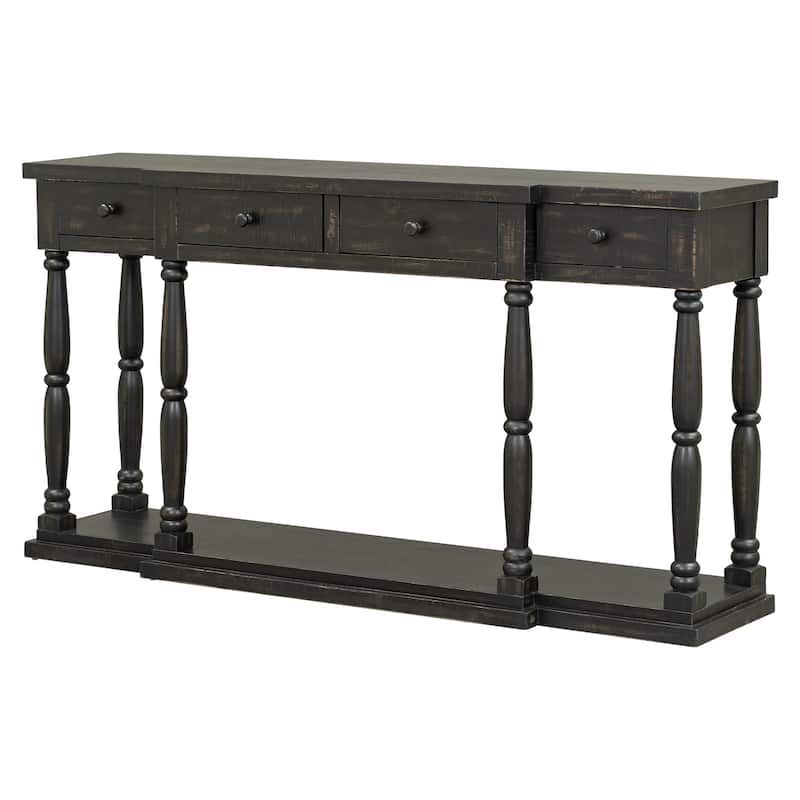 Modern Country Style Console Table for Hallways, Living Rooms, and Bedrooms