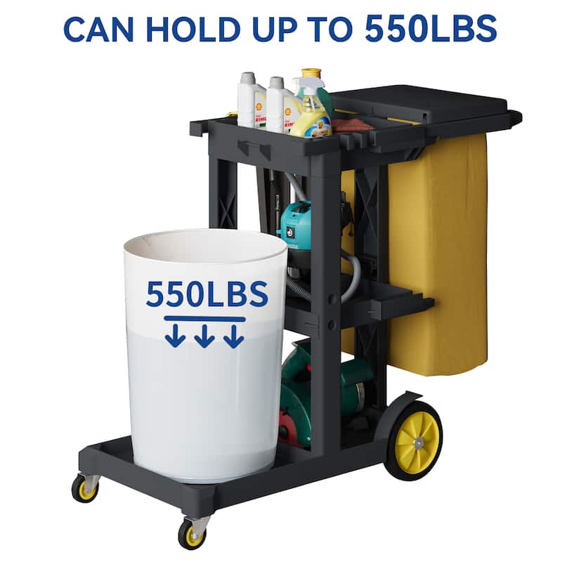 Moasis Cleaning Supplies Cart