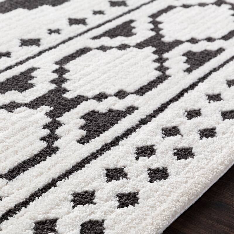 Livabliss Amerigo Bohemian Global Plush Area Rug