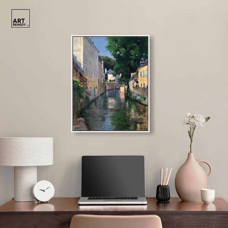 The River Isole Canvas by Art Remedy