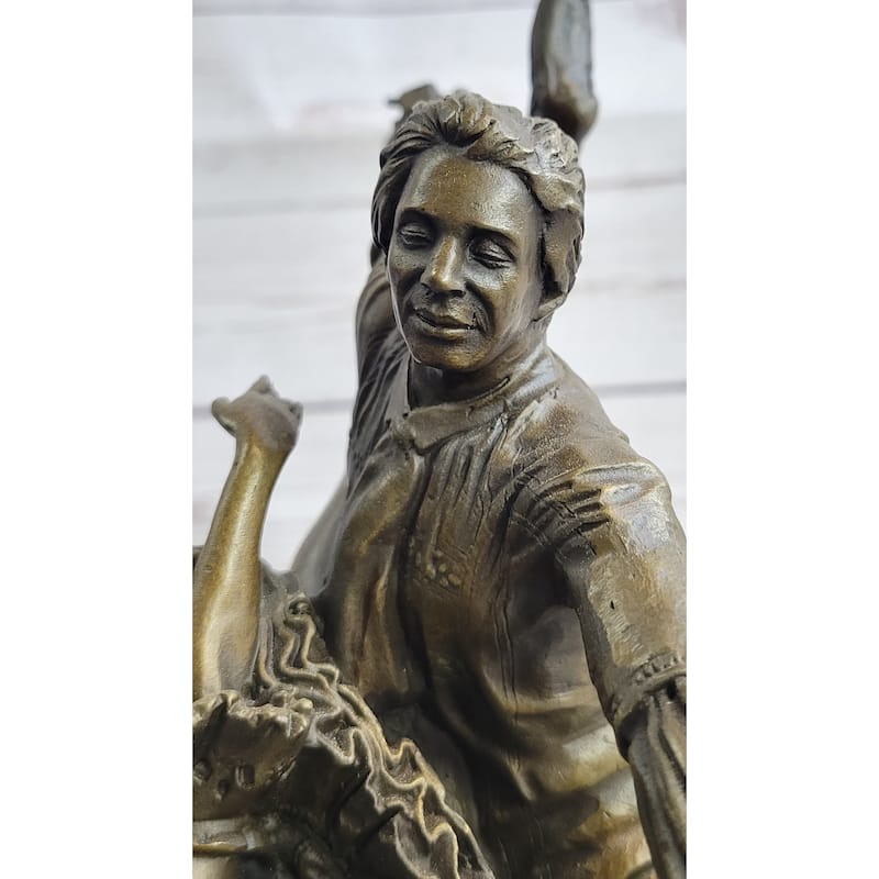 Two Russian Ballerinas Ballet Dancers Bronze Sculpture Statue Figure Figurine By Aldo Vitaleh