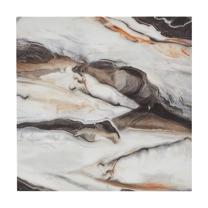 Roundhill Furniture Cavira Modern Faux Marble Living Room Coffee Table