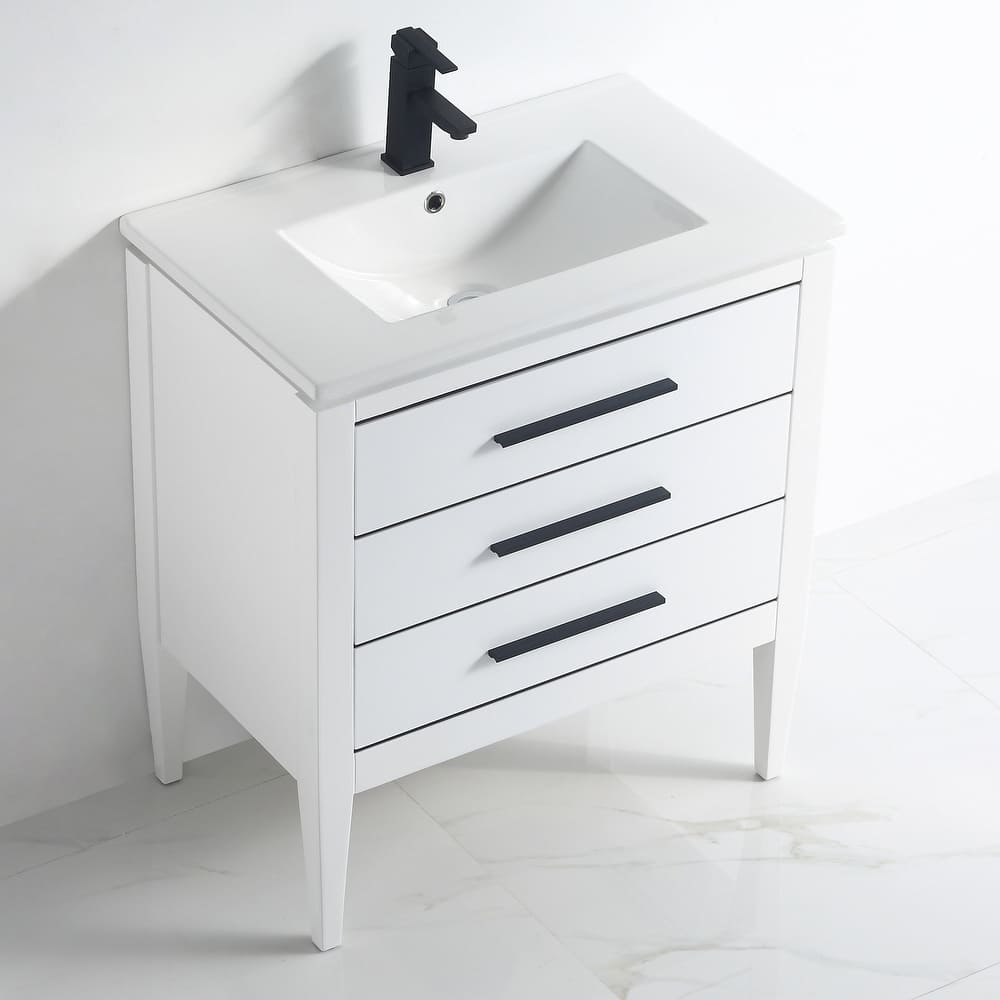 Ayer 30" Single Bathroom Vanity Set - 18D x 30W x 34H
