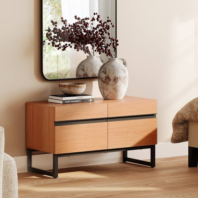 Modern TV Stand for TVs up to 50 inch - Mocha