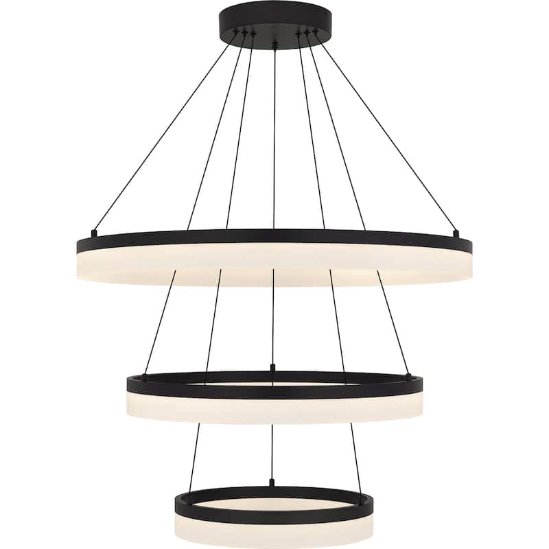 Cohen Integrated LED Oil Rubbed Bronze Pendant Light